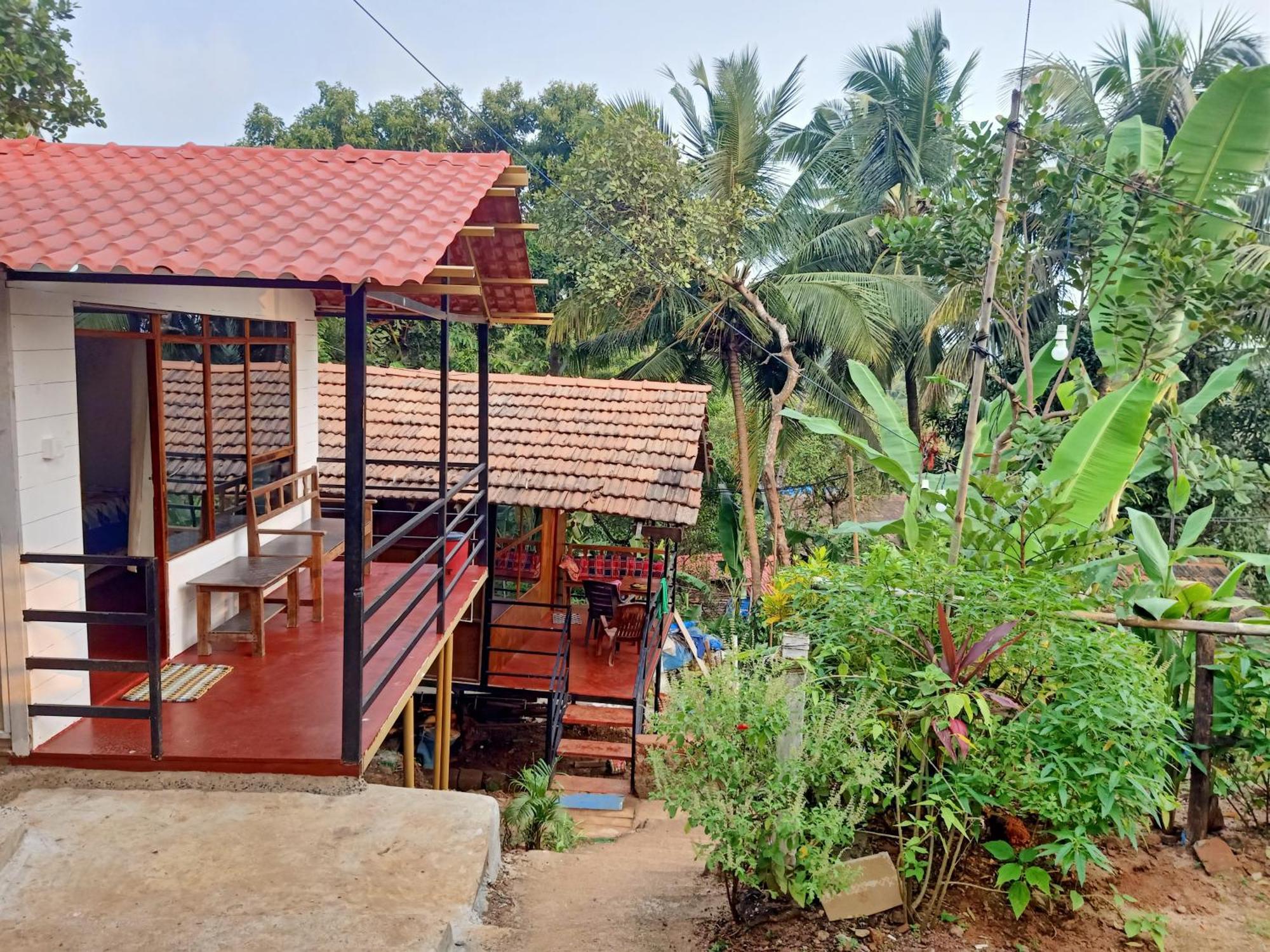 Shiv Sai Huts Hotel Canacona Bagian luar foto
