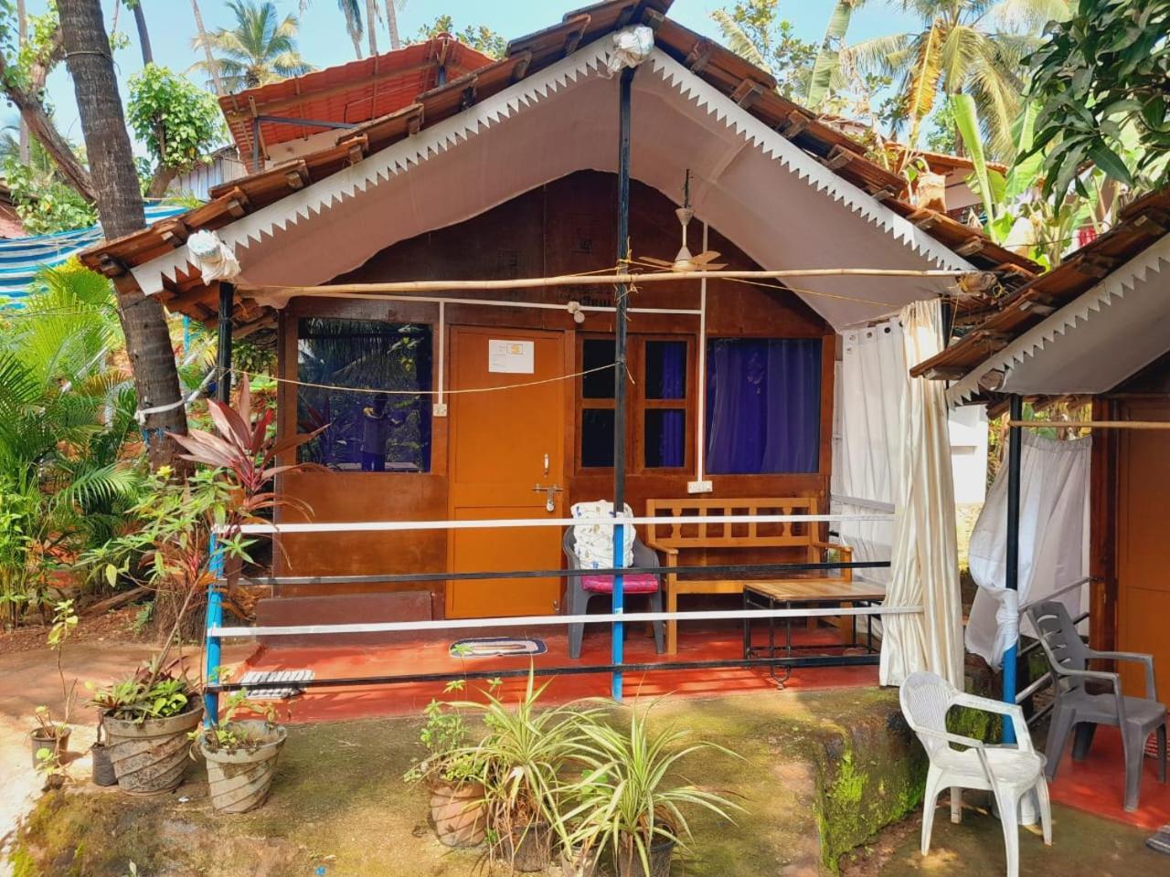 Shiv Sai Huts Hotel Canacona Bagian luar foto